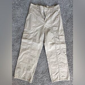 Women's Beige Cargo Pants